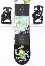 110 cm kinder snowboard BURTON LTR, black/blue, woodcore, Sport en Fitness, Verzenden, Gebruikt, Board