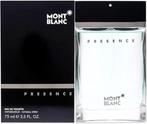 Mont Blanc Presence 75ml SNELLE GRATIS LEVERING