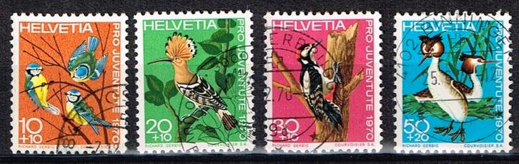 Postzegels uit Zwitserland - K 5295 - vogels, Postzegels en Munten, Postzegels | Europa | Zwitserland, Gestempeld, Verzenden