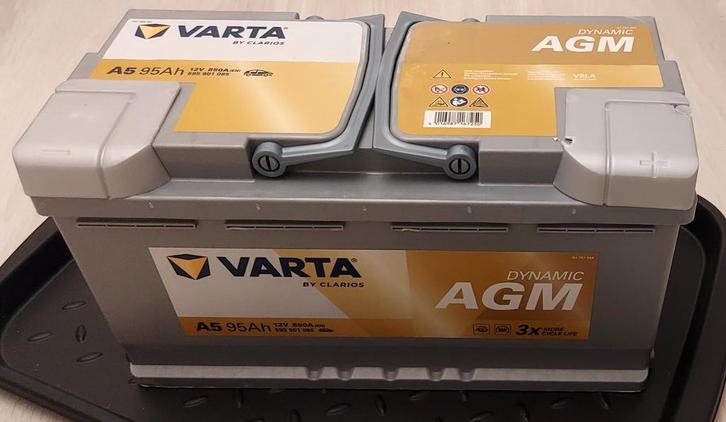 Batterię VARTA AGM 95Ah 85q0A- Neuf - Start/Stop, Auto-onderdelen, Accu's en Toebehoren, Nieuw