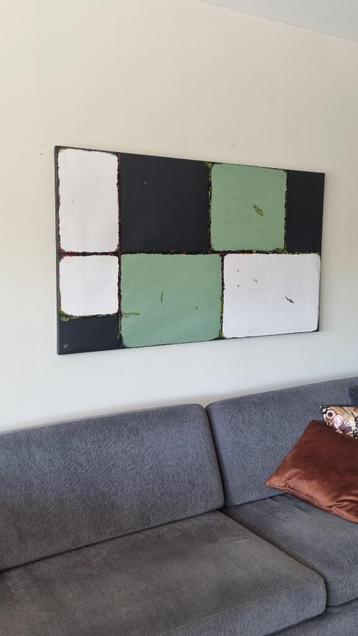 abstract schilderij beschikbaar voor biedingen