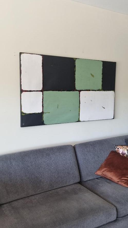 abstract schilderij, Antiek en Kunst, Kunst | Schilderijen | Abstract, Ophalen