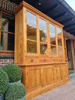 Teak buffetkast/vitrinekast GRATIS LEVERING, Huis en Inrichting, Ophalen of Verzenden, Zo goed als nieuw