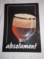 affiche  Chimay en Carton, Collections, Marques & Objets publicitaires, Utilisé, Enlèvement ou Envoi, Panneau publicitaire