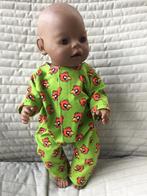 Babyborn: koopje 5: Nieuw groen speelpakje met vogels, Ophalen of Verzenden, Nieuw, Babypop