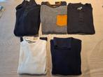lot de 5 pulls homme (marque "Jules" et "s.Oliver", Ophalen of Verzenden, Gedragen, Maat 48/50 (M), Blauw
