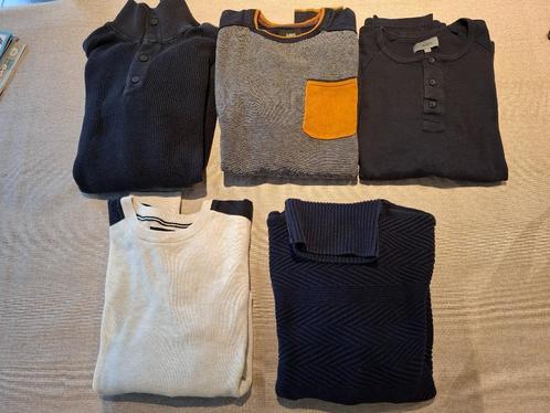 lot de 5 pulls homme (marque "Jules" et "s.Oliver", Kleding | Heren, Truien en Vesten, Gedragen, Maat 48/50 (M), Blauw, Ophalen of Verzenden
