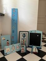 Decoratie vuurtoren en zeilbootjes, Kinderen en Baby's, Ophalen, Gebruikt, Wanddecoratie