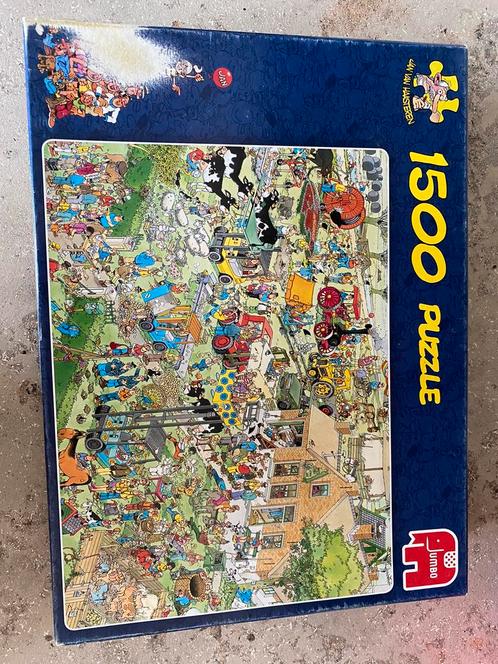 Jan Van Haasteren puzzel boerderij. 1500 stuks., Hobby en Vrije tijd, Denksport en Puzzels, Gebruikt, Legpuzzel, 500 t/m 1500 stukjes