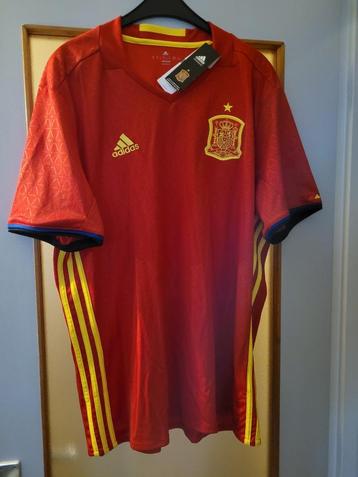 nouveau maillot Espagne 2016 taille xl
