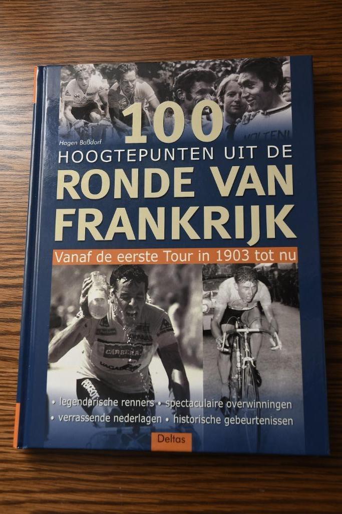 100 Hoogtepunten uit de ronde van Frankrijk, Boeken, Sportboeken, Nieuw, Lopen en Fietsen, Ophalen