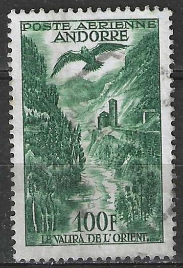 Andorra-Frans 1955/1957 - Yvert 2PA - Rivier De Valira (ST) beschikbaar voor biedingen