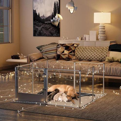 Honden Hek Kennel - Clear Box - Indoor- bench, Dieren en Toebehoren, Hondenbenches