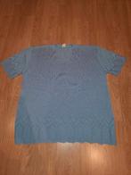 Blauwe trui met korte mouwen maat 5/ xxl, Kleding | Dames, T-shirts, Blauw, Ophalen of Verzenden, Zo goed als nieuw, Maat 46/48 (XL) of groter