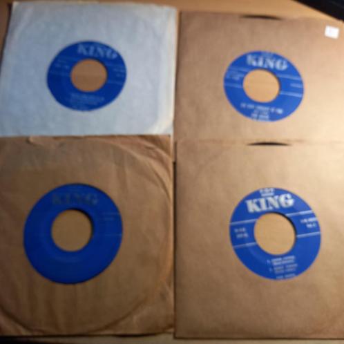4 singles originaux de '7 - Earl Bostic sur King Label, CD & DVD, Vinyles Singles, Utilisé, EP, Jazz et Blues, 7 pouces, Enlèvement ou Envoi