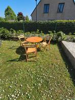 Tuinset, klaptafel en klapstoelen, Tuin en Terras, Tuinsets en Loungesets, Ophalen, Zo goed als nieuw, Tuinset