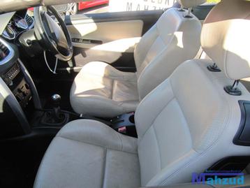 PEUGEOT 207 GT CC BEIGE LEER LEDER INTERIEUR COMPLEET cabrio beschikbaar voor biedingen