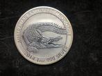2014 Australia - Saltwater Crocodile - 1 oz silver, Enlèvement ou Envoi, Argent