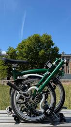 Brompton M6R racing Green nieuwstaat 6 versnellingen 2022, Ophalen, Brompton, 14 tot 16 inch, Versnellingen