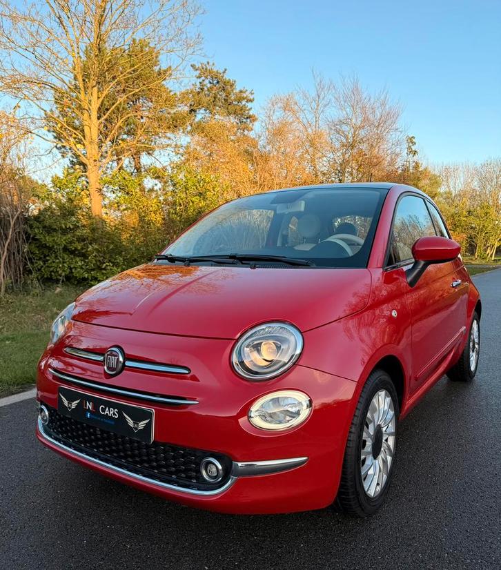 Fiat 500 1.2i Automaat 2019/18000km/Navi/Pano/Garantie.., Auto's, Fiat, Bedrijf, Te koop, Airbags, Airconditioning, Android Auto