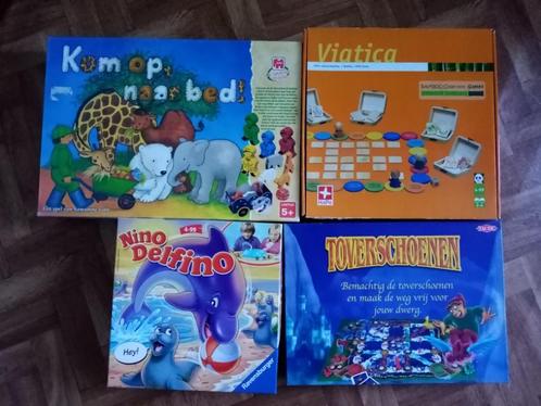 allerlei leuke gezelschapsspelletjes voor kinderen, Hobby en Vrije tijd, Gezelschapsspellen | Bordspellen, Zo goed als nieuw, Een of twee spelers