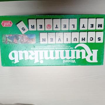 Mot Rummikub, Trois ou quatre joueurs, Enlèvement ou Envoi, Utilisé, Goliath