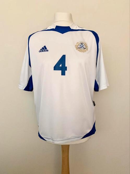 Finland 2004-2005 Home Hyypiä Adidas vintage football shirt, Sports & Fitness, Football, Utilisé, Maillot, Taille M