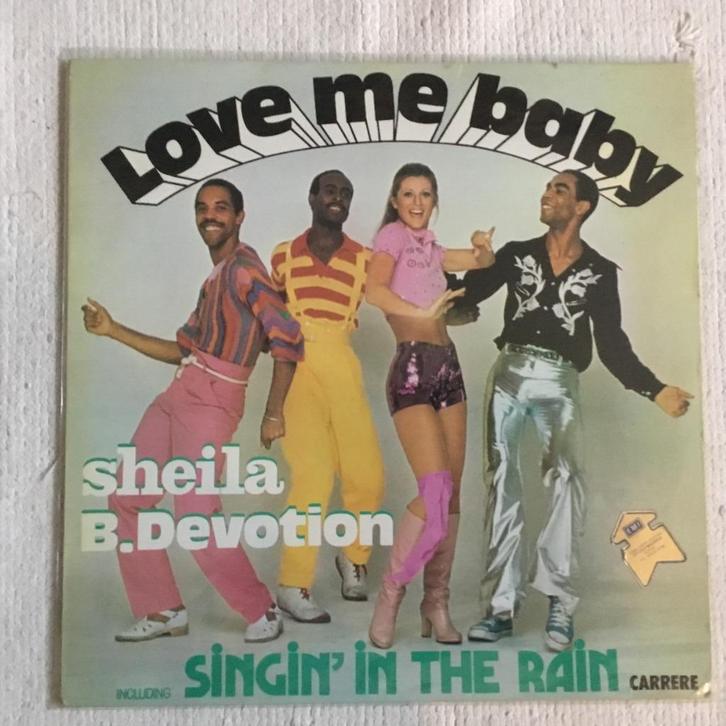 elpee vinyl Sheila B.Devotion - Love Me Baby, Cd's en Dvd's, Vinyl | Pop, Gebruikt, 1960 tot 1980, 12 inch, Ophalen of Verzenden