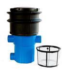 regenwaterfilter met opzetstuk, Ophalen, Nieuw, PVC, Afvoer