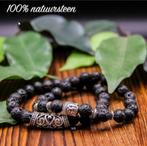 Armbanden natuursteen, Black Buddha, Lucifer's Luxury unisex, Ophalen of Verzenden, Nieuw