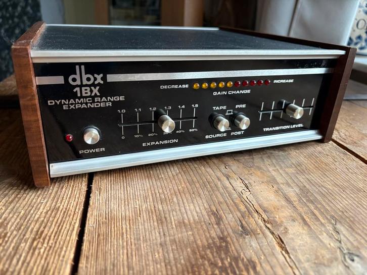 DBX 1 BX - dynamisch bereik EXPANDER VINTAGE IMPECCABLE, Audio, Tv en Foto, Stereoketens, Zo goed als nieuw, Overige merken, Ophalen of Verzenden