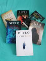 6 boeken van DEFLO    in heel goede staat !, Boeken, Thrillers, Ophalen of Verzenden, Zo goed als nieuw