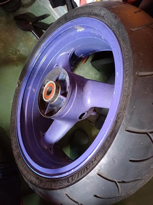 Achterwiel Kawasaki ZX7R, Motoren, Onderdelen | Kawasaki, Gebruikt, Ophalen