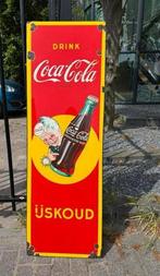 Drink Coca Cola emaille reclamebord, Ophalen of Verzenden