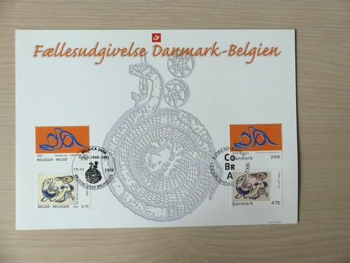 Herdenkingskaart 2006 :  Cobra - België / Denemarken 3563, Postzegels en Munten, Postzegels | Europa | België, Ophalen of Verzenden