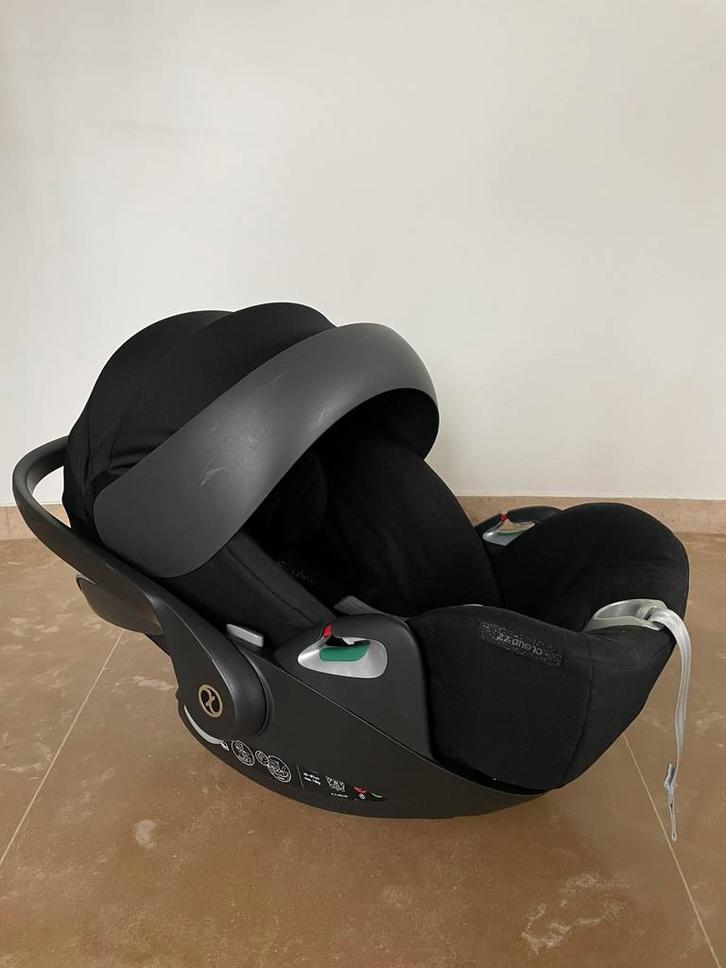 Cybex Cloud Z2 i-size deep black + 2 hoezen, Kinderen en Baby's, Autostoeltjes, Zo goed als nieuw, Ophalen of Verzenden