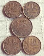 FRANCE : LOT de 5 /Lot 10 FRANCS 1953-1955-1951B-1953B + 20, Série, Enlèvement ou Envoi, France