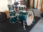 Pearl Masters Custom 50e anniversaire + matériel de batterie, Enlèvement ou Envoi, Utilisé, Pearl