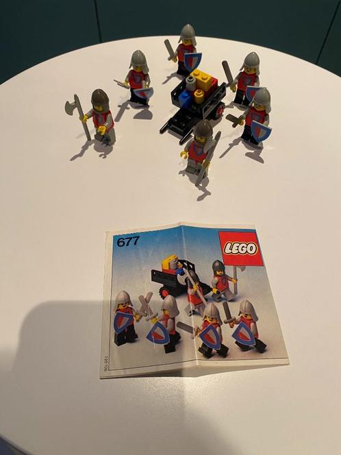 LEGO 677 - Knight's Procession, Kinderen en Baby's, Speelgoed | Duplo en Lego, Zo goed als nieuw, Lego, Complete set, Ophalen of Verzenden