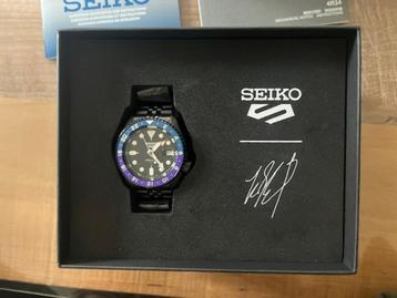 Seiko 5 Sports - Yuto Horigome - Limited Edition GMT, Seiko, Enlèvement ou Envoi, Acier, Acier