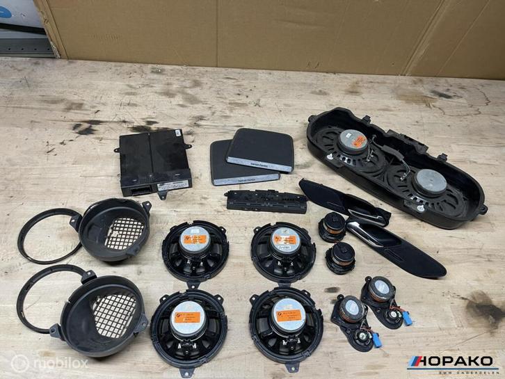 Speakerset BMW 3 serie E46 coupe Harman kardon logic7, Autos : Pièces & Accessoires, Électronique & Câbles, Utilisé, Enlèvement ou Envoi