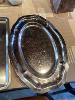 2 stuks RVS schaal, Maison & Meubles, Enlèvement, Utilisé, Ovale, Balance