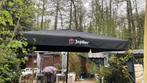 Horeca parasol Jupiler met zware voet, Ophalen, Gebruikt