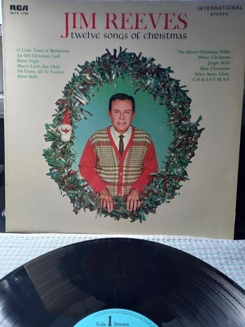 Jim Reeves ‎– Twelve Songs Of Christmas -Lp = Mint, CD & DVD, Vinyles | Country & Western, Comme neuf, 12 pouces, Enlèvement ou Envoi