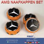 ORANJE NAAFKAPPEN WIELDOPPEN SET Mercedes AMG ORANJE NAAFDOP, Nieuw, Ophalen of Verzenden