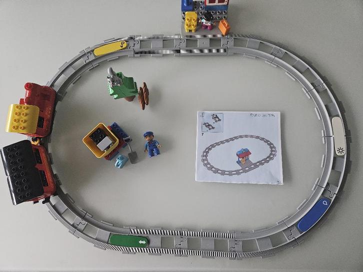 Duplo trein 10874 en 2 uitbreidingssets met vele sporen, Kinderen en Baby's, Speelgoed | Duplo en Lego, Duplo, Ophalen of Verzenden