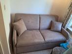 slaapbank, Huis en Inrichting, Slaapkamer | Slaapbanken, Ophalen, Beige, Nieuw, 140 cm