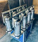 2x T-bars uitgerust met 8x PAR56 Long + transportkoffer, Ophalen, Gebruikt, Licht, Kleur