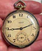 TISSOT 18-karaats gouden zakhorloge met Saint HUBERT, Ophalen, Zakhorloge, Zo goed als nieuw, Goud