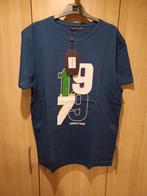 T-shirt bleu imprimés 1979 Giorgio Di Mare L, Bleu, Enlèvement ou Envoi, Taille 52/54 (L), Giorgio di Mare